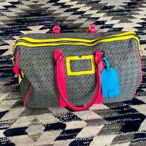Aldo Multicolor Duffle Bag
